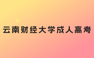 2024年云南財(cái)經(jīng)大學(xué)成考專升本各專業(yè)考試科目是什么？