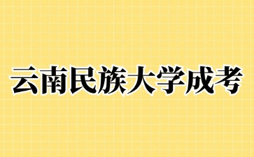 2024年云南民族大學成人高考網上報名流程？